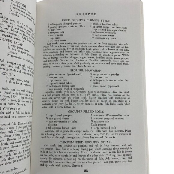 How To Cook Your Catch Fresh Fish Recipe Booklet By Rube Allyn 1963 Paperback - Picture 9 of 9